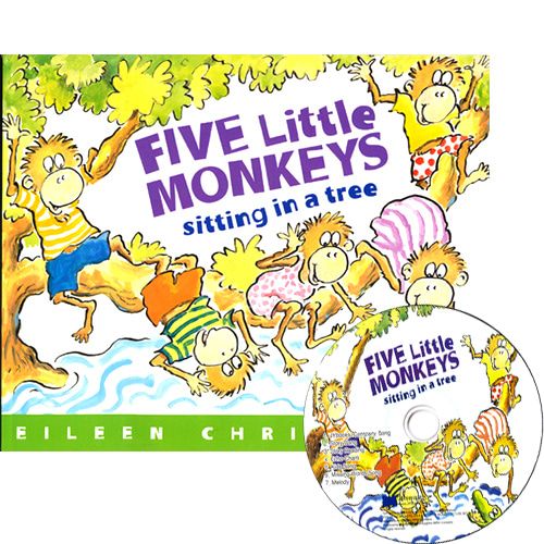 노부영 / Five Little Monkeys Sitting in a Tree (Book+CD)