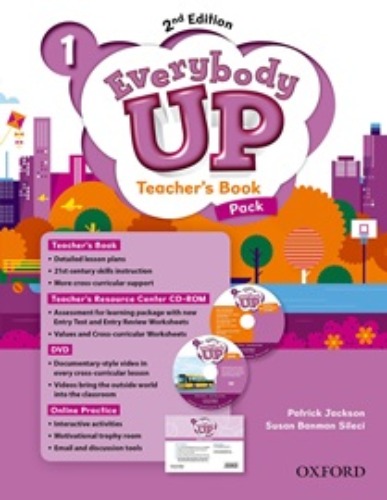 Everybody Up Teacher&#039;s Book with DVD &amp; Online Practice and CD-Rom (2nd Edition) 01