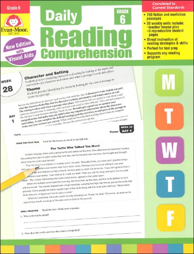 [Evan-Moor] Daily Reading Comprehension 6 Teacher Guide