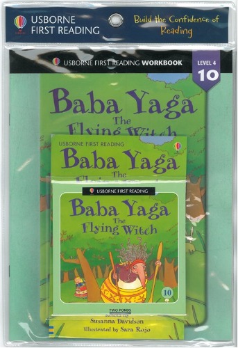 Usborn First Reading 4-10 / Baba Yaga - The Flying Witch (Book+CD+Workbook)