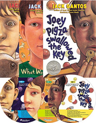 Joey Pigza 시리즈 3종 (책 + 오디오시디) 세트