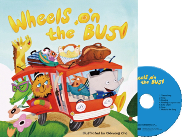 Pictory Set 마더구스 1-09 / Wheels on the Bus (Book+CD)