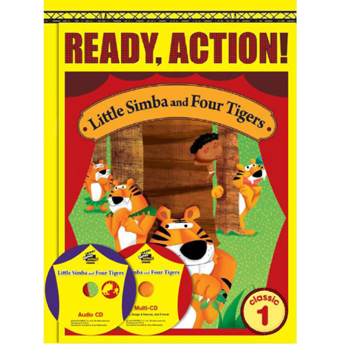 Ready Action Classic Low / Little Simba and Four Tigers (Book+WB+CD)