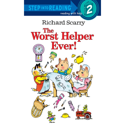 Step Into Reading 2 / Richard Scarry The Worst Helper Ever! (Book only)