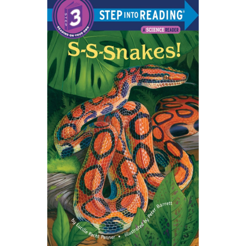 Step Into Reading 3 / S-S-Snakes! (Book only)