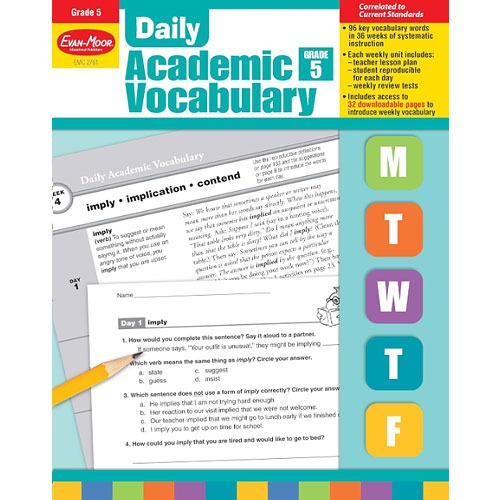[Evan-Moor] Daily Academic Vocabulary 5 TG
