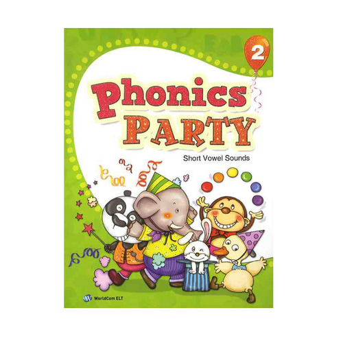 [WorldCom Edu] Phonics Party 1~4 Set