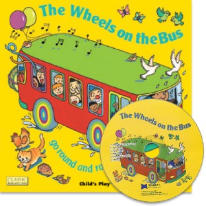 노부영 마더구스 세이펜 / Wheels on the Bus Go Round and Round (Book+CD)