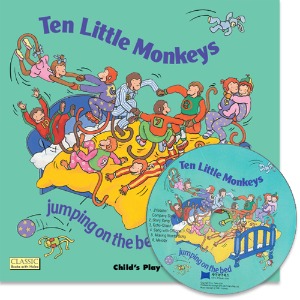 노부영 마더구스 세이펜 / Ten Little Monkeys Jumping on the Bed (Book+CD)