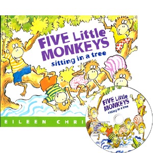 노부영 / Five Little Monkeys Sitting in a Tree (Book+CD)