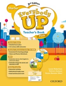 Everybody Up Starter Teacher&#039;s Book with DVD &amp; Online Practice and CD-Rom (2nd Edition)