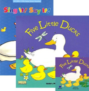 Sing It Say It! 1-03 SET / Five Little Ducks (Book+WB+CD)