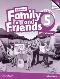 American Family and Friends 5 Workbook with Online Practice [2nd Edition]