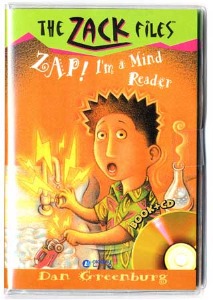 The Zack Files 04 / ZAP! I&#039;m a Mind Reader (Book+CD)