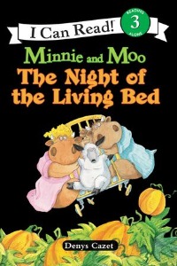 I Can Read Book 3-21 / Minnie and Moo: Night of the Living Bed (Book+CD)