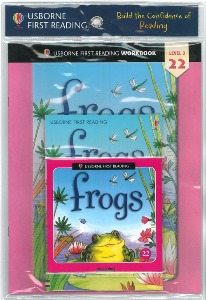 Usborn First Reading 3-22 / Frogs (Book+CD+Workbook)