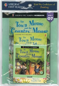 Usborn First Reading 4-07 / Town Mouse &amp; the Country Mouse (Book+CD+Workbook)