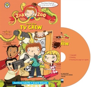Zak Zoo 07 / The TV Crew (Book+CD)
