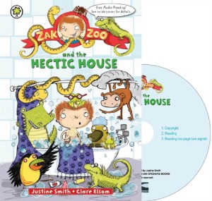Zak Zoo 05 / The Hectic House (Book+CD)