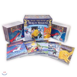 Magic Tree House Merlin Missions / 01~25 Set (Book+CD+Word book)
