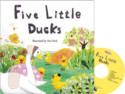 Pictory Set 마더구스 1-08 / Five Little Ducks (Book+CD)