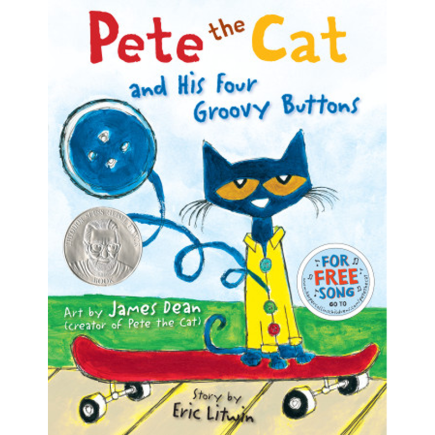 Pictory PS-67 / Pete the Cat and His Four Groovy Buttons (Book Only)