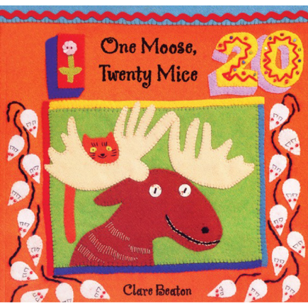 Pictory Set PS-01 / One Moose Twenty Mice (Book+CD)