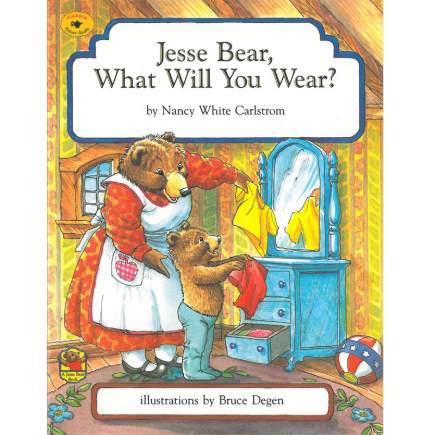 Pictory Set PS-32 / Jesse Bear, What Will You Wear? (Book+CD)
