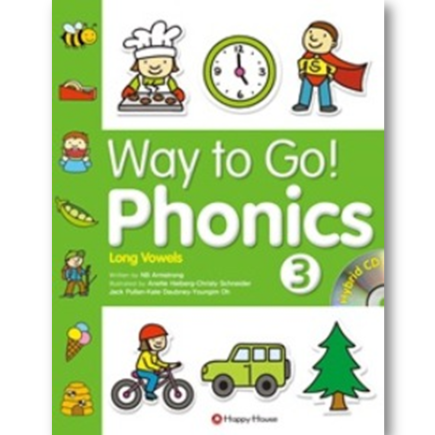 [Happy House] Way to Go Phonics 3 Long Vowels