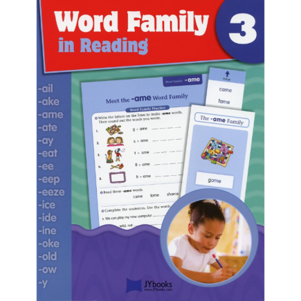 [JY Books] Word Family in Reading 3 SB+ CD
