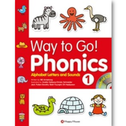 [Happy House] Way to Go Phonics 1 Alphabet Letters and Sounds