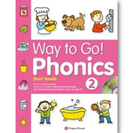 [Happy House] Way to Go Phonics 2 Short Vowels
