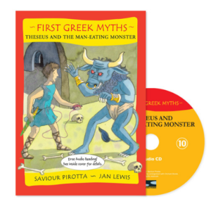 First Greek Myths 10 / Theseus and the Man-Eating (Book+MP3)