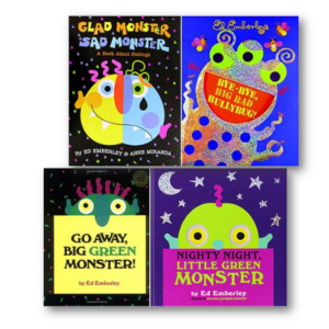 [특가] Ed Emberley 작가 그림책 Monster Series Picture Book Set (Hardcover/4종)