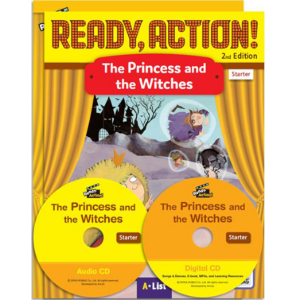 Ready Action Starter / The Princess and the Witches  (Book+WB+CD)