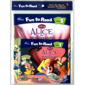 Disney Fun to Read Set 1-10 / Alice in Wonderland (Book+CD)