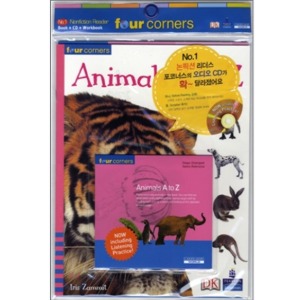 Four Corners Emergent 21 / Animals A to Z (Book+CD+Workbook)