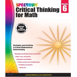 Spectrum Critical Thinking for Math, Grade 6
