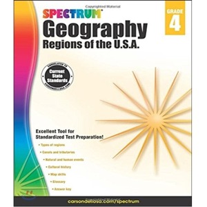 Spectrum Geography Grade 4 Regions of the U.S.A.