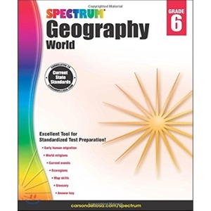 Spectrum Geography Grade 6 World