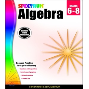 Spectrum Algebra Grades 6-8