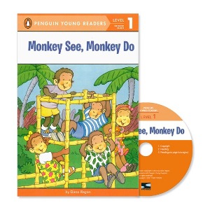 Penguin Young Readers 1-02 / Monkey See, Monkey Do (with CD)