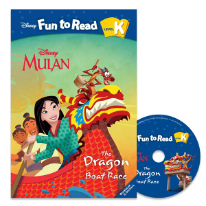 Disney Fun to Read Set K-14 / The Dragon Boat Race (Mulan) (Book+CD)