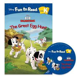 Disney Fun to Read Set K-17 / The Great Egg Hunt (101 Dalmatians) (Book+CD+WB)