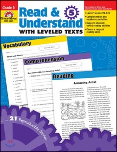Read &amp; Understand with Leveled Texts, Grade 5