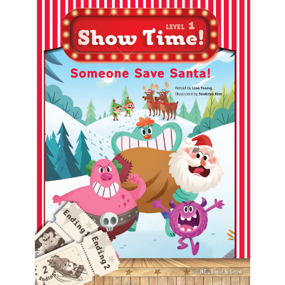 Show Time 1-08 / Someone Save Santa! (Book+WB+CD)