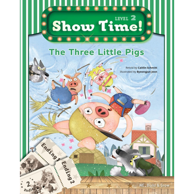 Show Time 2-06 / The Three Little Pigs (Book+WB+CD)