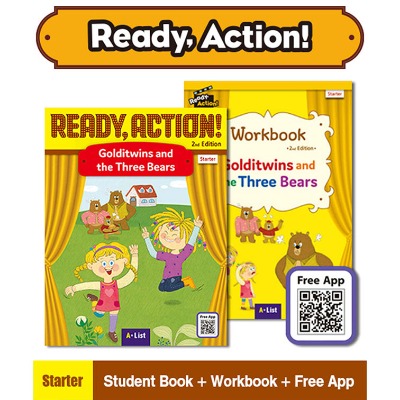 [New] Ready Action Starter / Golditwins and the Three Bears (SB+WB+QR)