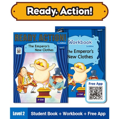 [New] Ready Action Level 2 / The Emperor&#039;s New Clothes (SB+WB+QR)