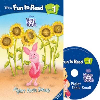 Disney Fun to Read Set 1-05 / Piglet Feels Small (Winnie the Pooh) (Book+CD)